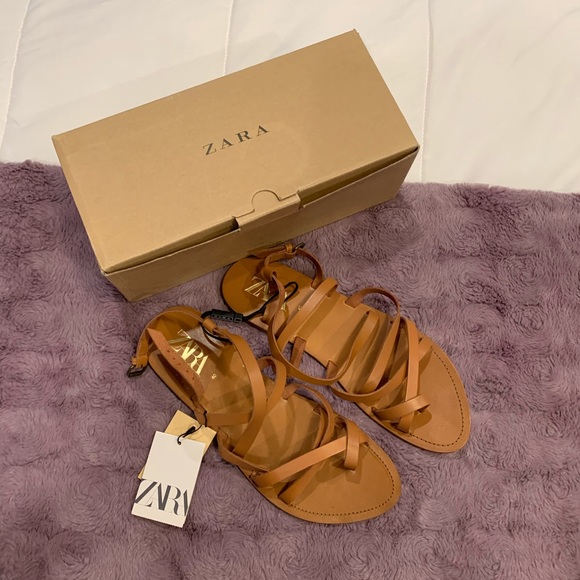 Zara Shoes - Zara Leather Sandals